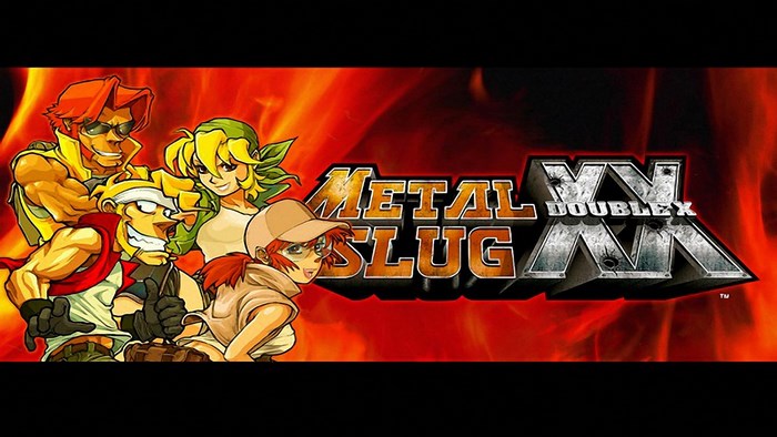 Metal Slug XX characters and logo