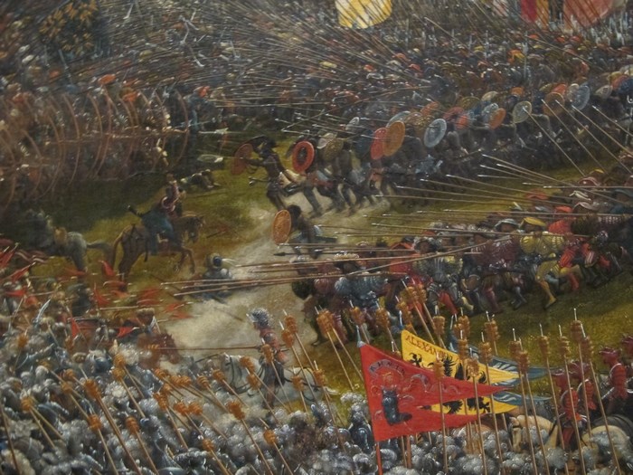 Battle of Issus Painting