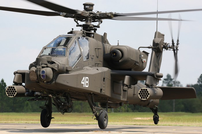 Boeing AH-64 Apache helicopter