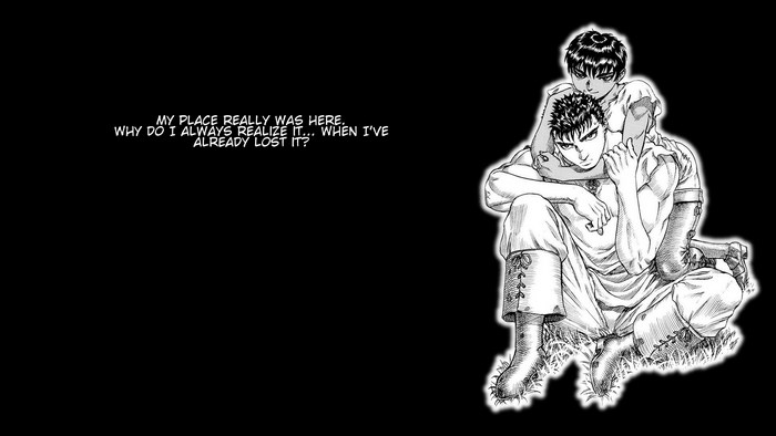 Guts and Casca from Berserk