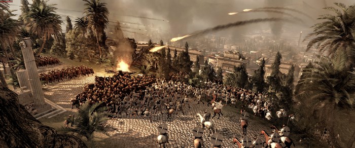 Total War: Rome II battle scene