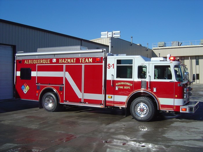 Albuquerque Fire Dept Hazmat Truck S-1