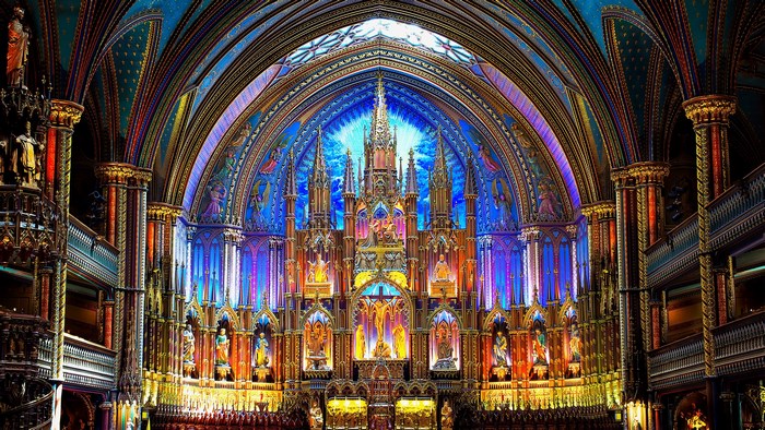 Notre Dame Basilica in Montreal