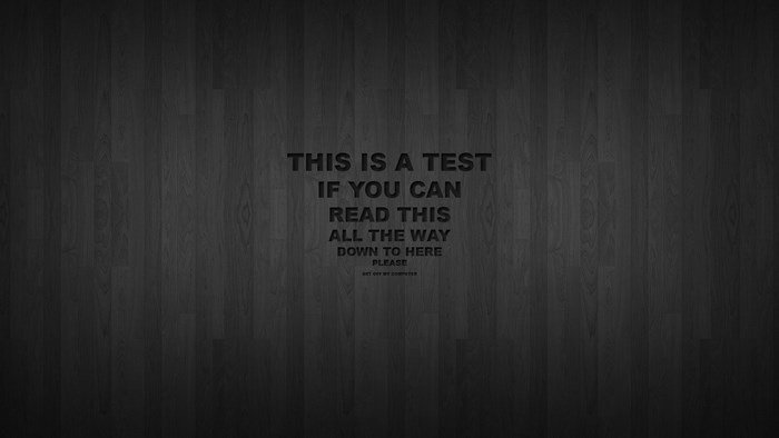 Dark wood texture with text
