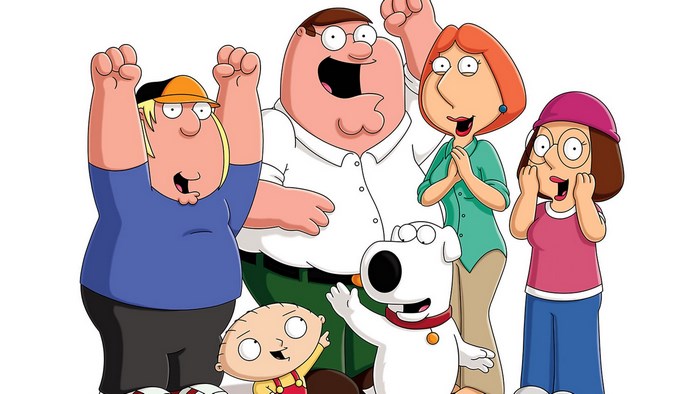 The Griffin Family from Family Guy