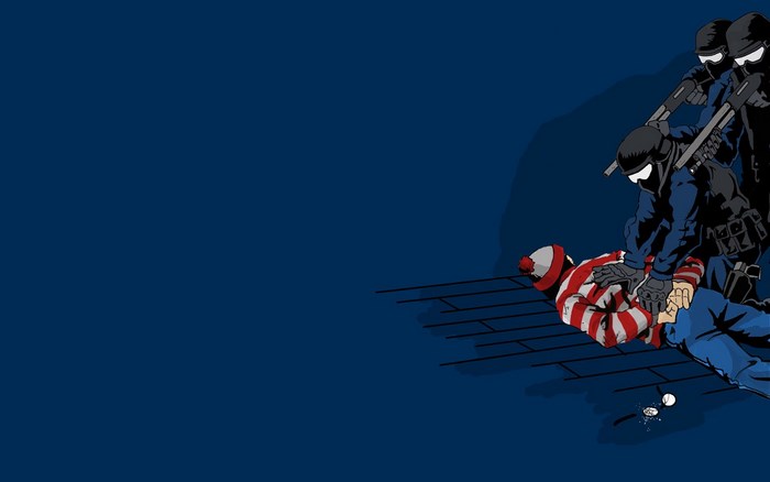 Waldo arrested by SWAT team
