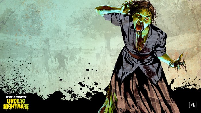 Red Dead Redemption Undead Nightmare Zombie Woman