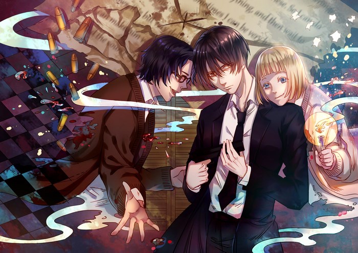 Characters from 91 Days