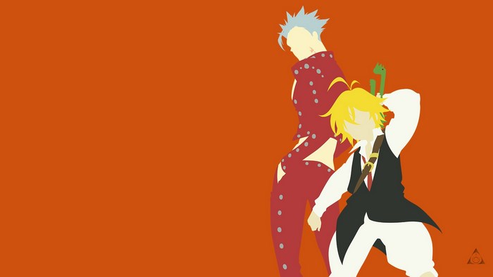 Ban and Meliodas from The Seven Deadly Sins