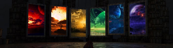 Awesome Sci-Fi Art Display