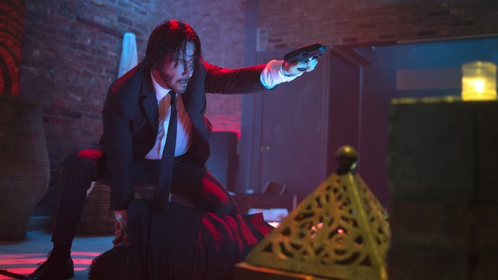 John Wick with Gun