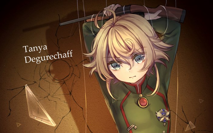 Tanya Degurechaff from Youjo Senki