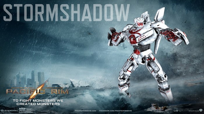 Stormshadow Robot from Pacific Rim Fighting Monsters