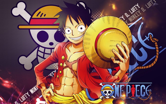 Monkey D. Luffy from One Piece with Straw Hat