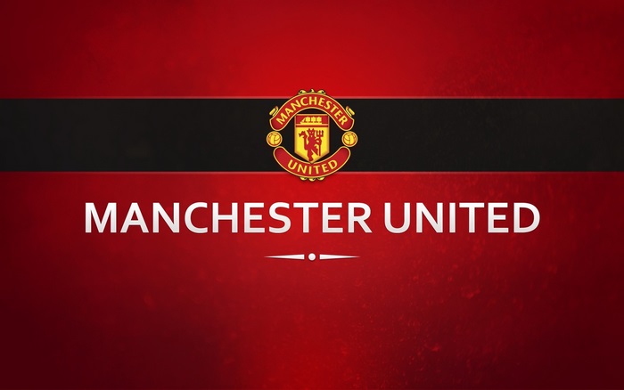Manchester United Logo and Text