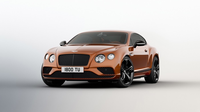 Bentley Continental GT Orange