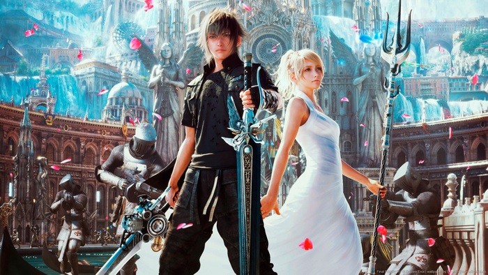 Noctis and Lunafreya from Final Fantasy XV