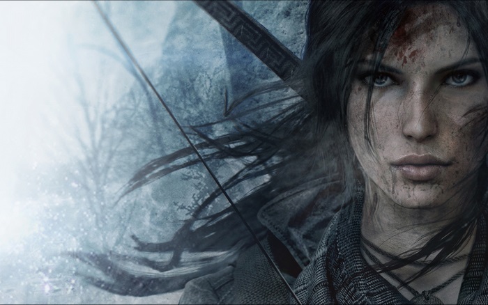 Lara Croft from Tomb Raider 4K