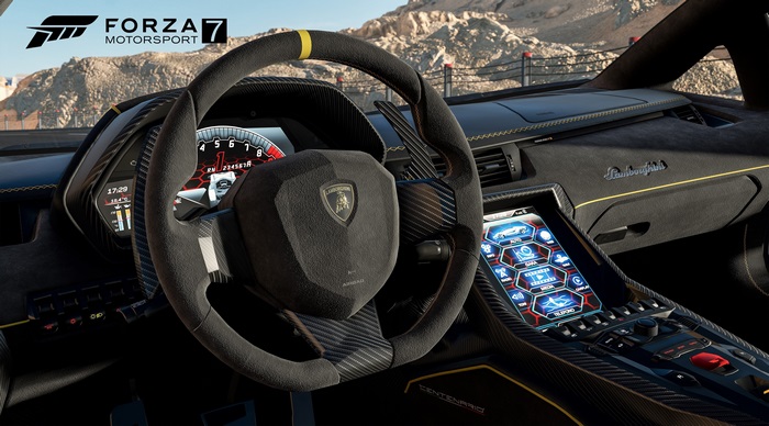 Forza Motorsport 7 car interior