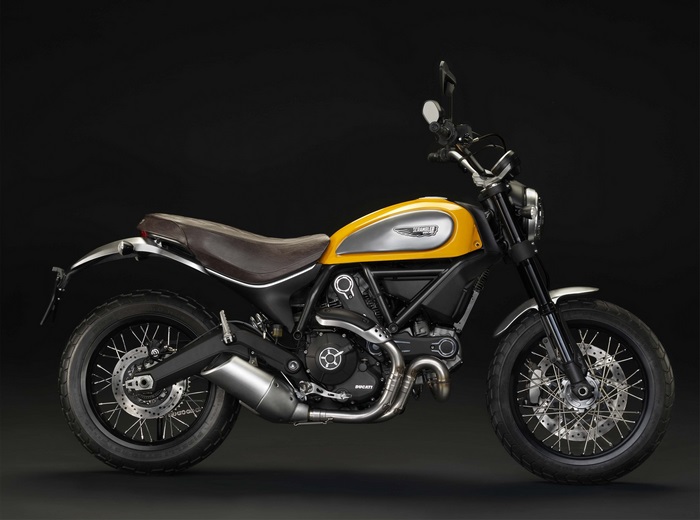 Ducati Scrambler motorcycle