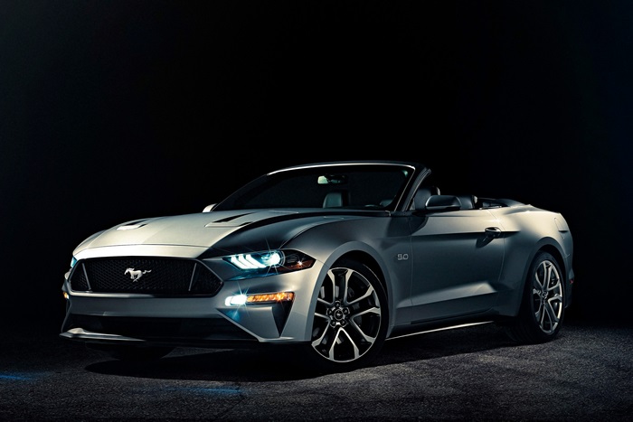 Ford Mustang 5.0 Convertible 4K