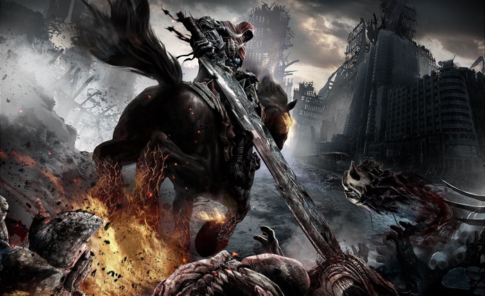 War from Darksiders 3 on horseback