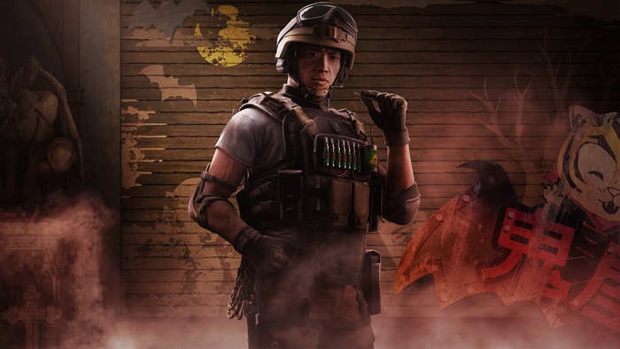 Operator from Tom Clancy's Rainbow Six Siege 4K