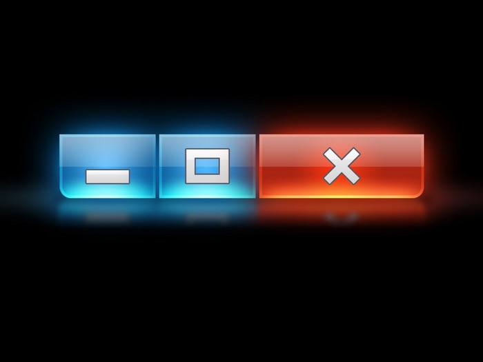 Abstract Windows Vista UI elements