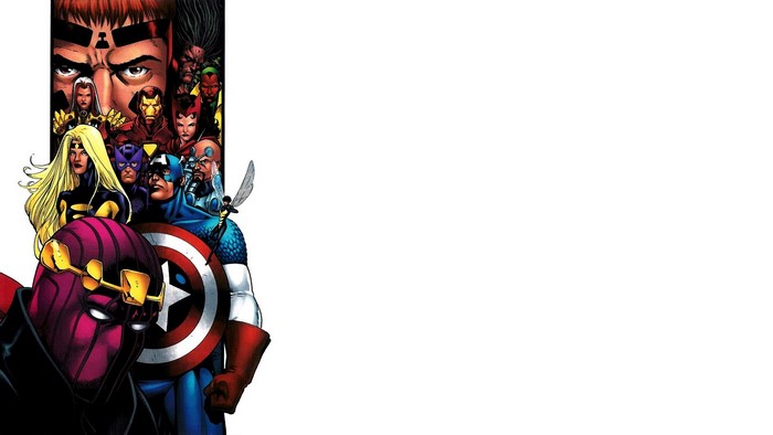 Marvel Comics Characters including Captain America and Iron Man