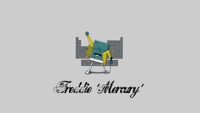 Freddie Mercury Periodic Table Humor