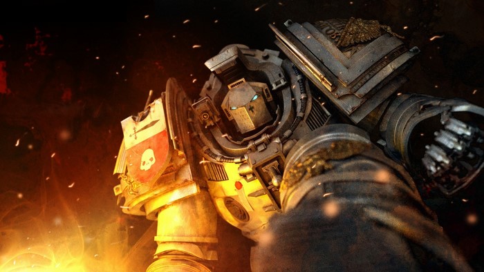 Grey Knight Space Marine from Warhammer 40,000