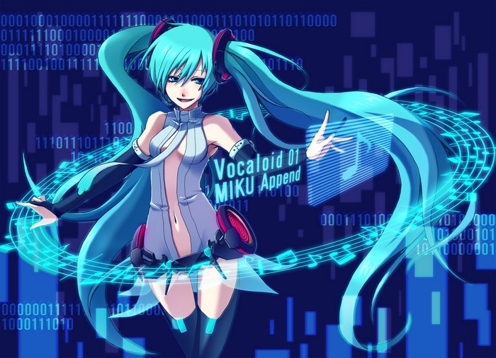 Hatsune Miku from Vocaloid