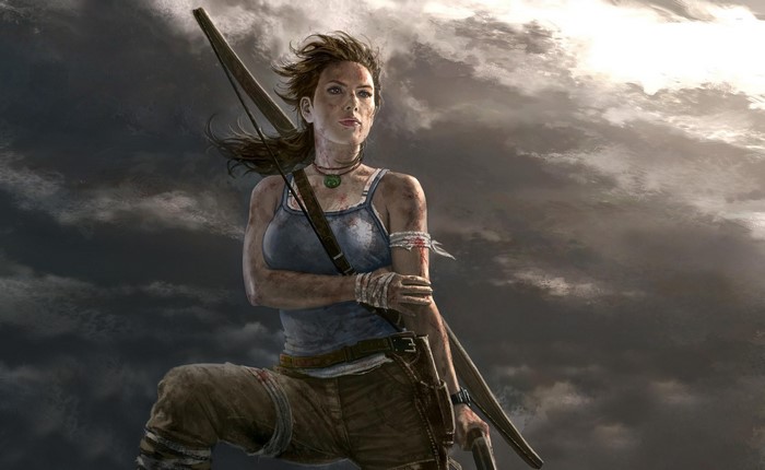 Lara Croft from Tomb Raider artwork
