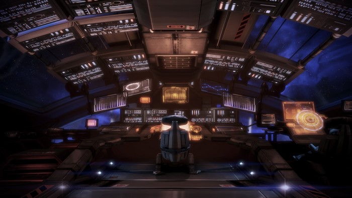 Mass Effect 3 Normandy SR-2 cockpit