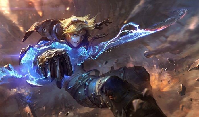 Ezreal from League of Legends