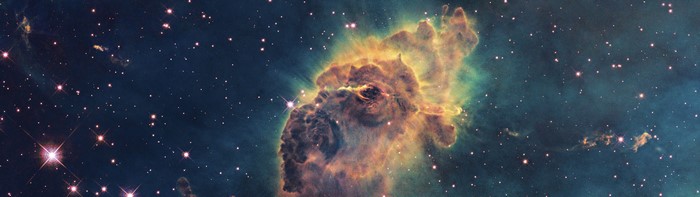 Pillars of Creation in the Eagle Nebula