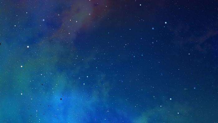 Stars and nebulae in deep space