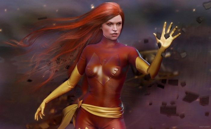 Jean Grey as Dark Phoenix from X-Men