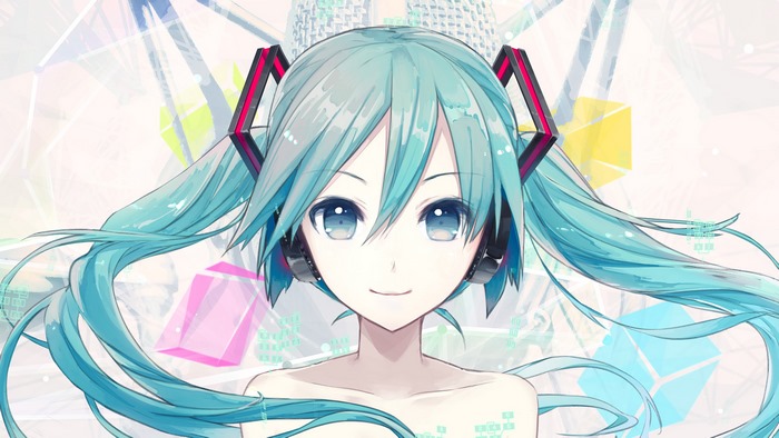 Hatsune Miku from Vocaloid