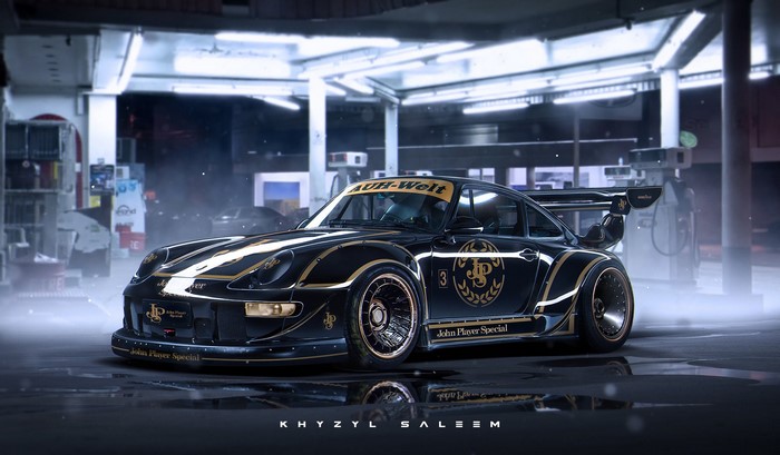 Porsche 911 "John Player Special" by Khyzyl Saleem