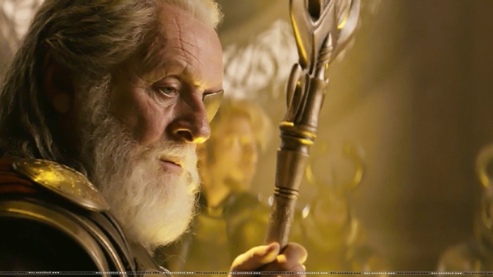 Odin from Thor holding Gungnir