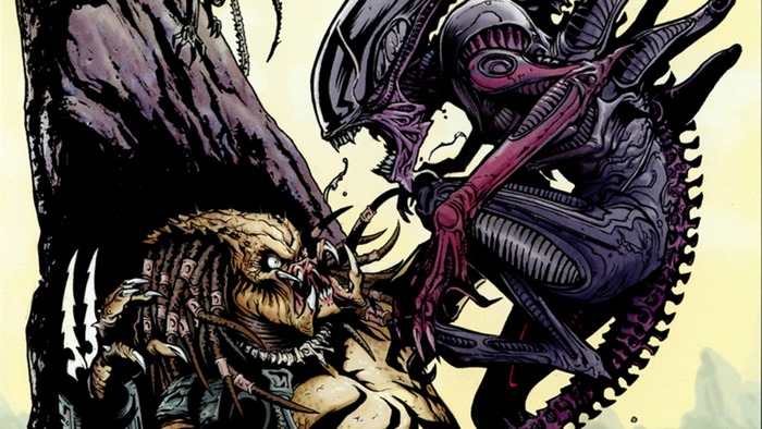 Alien vs. Predator comic art