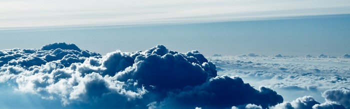 Clouds from above