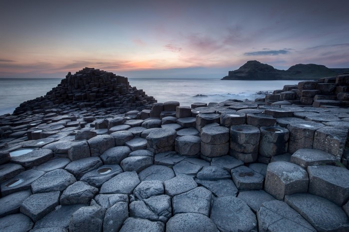 Giant's Causeway, Ireland at Sunrise