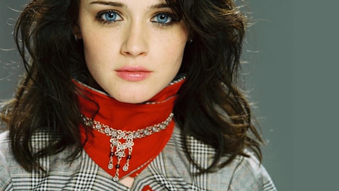 Alexis Bledel closeup portrait