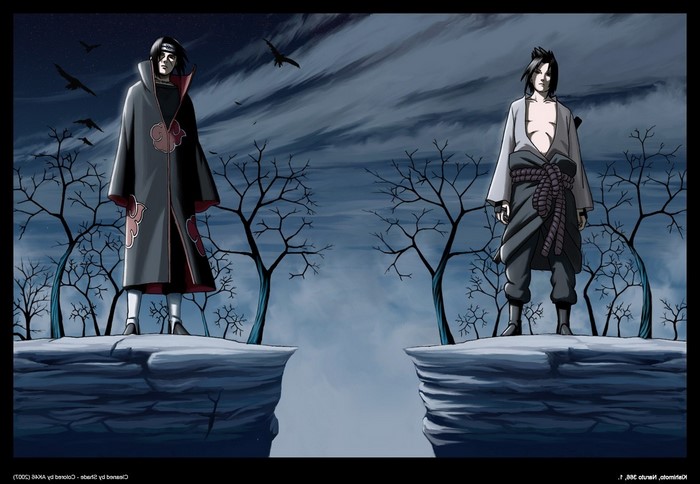 Itachi and Sasuke Uchiha from Naruto Shippuden