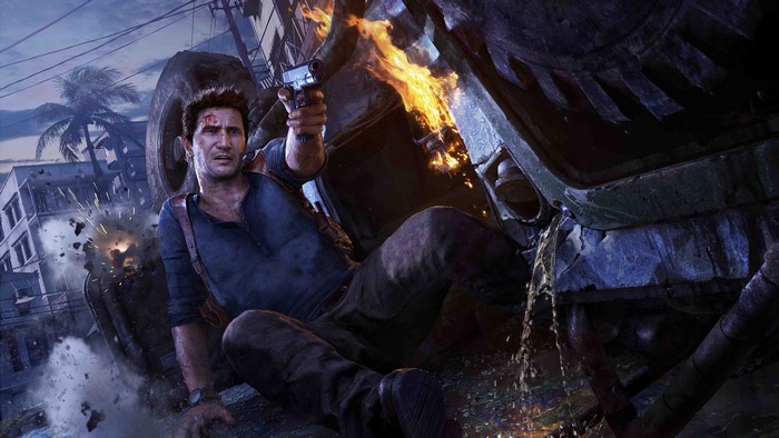 Nathan Drake from Uncharted 4: A Thief's End