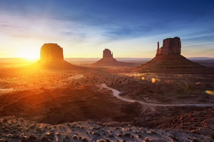 Monument Valley at Sunset