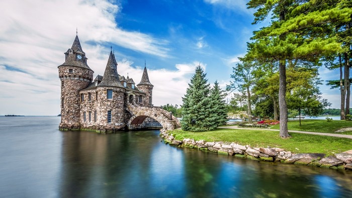Boldt Castle on the St. Lawrence River, New York
