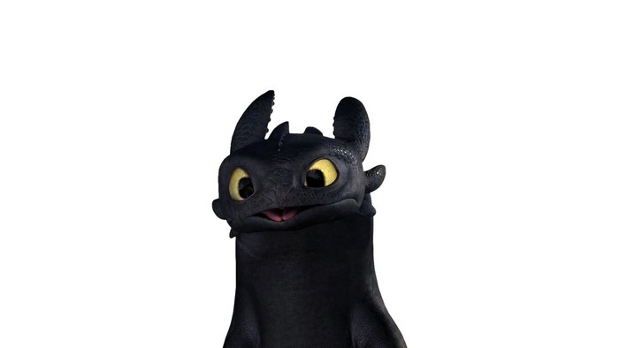 Toothless Night Fury from How to Train Your Dragon